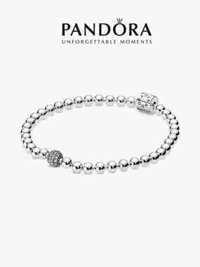 Pandora Beads & Pavé Bracelet